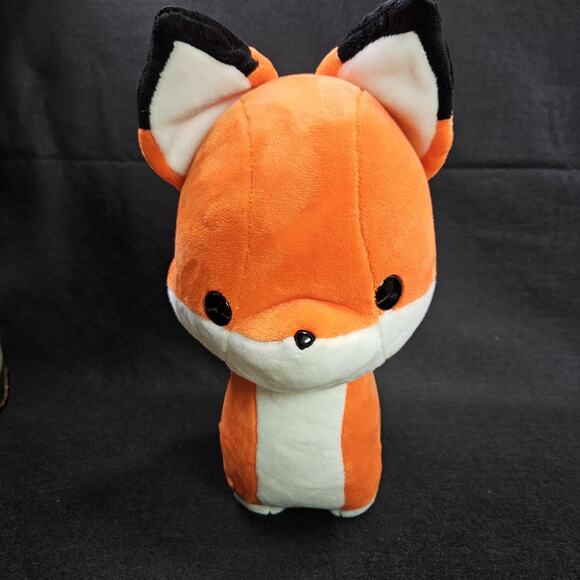 Bellzi Foxxi Orange Fox Plush 12" Kawaii Stuffed Animal Allergen Free Christmas - Picture 2 of 16